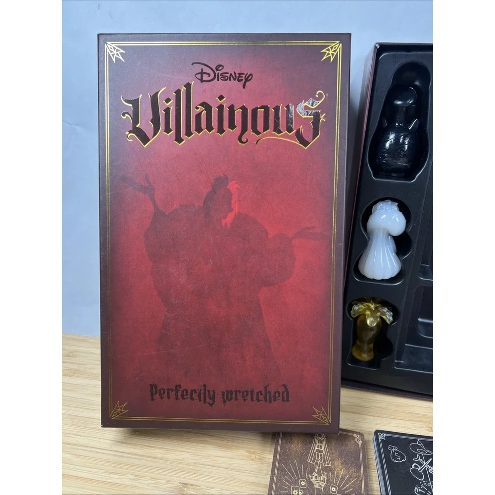 Disney‎ Villainous Replacement Parts Pete Board Cards Tokens Perfectly Wretched
